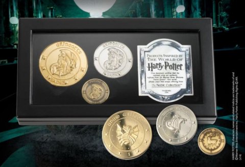 neuveden: Harry Potter: Kolekce čarodějnických peněz - mince z Gringottovy banky neuveden: Harry Potter: Kolekce čarodějnických peněz - mince z Gringottovy banky
