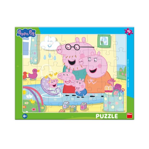 -: Puzzle deskové Peppa Pig: Sourozenci 40 dílků