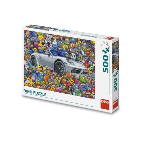 neuveden: Puzzle Eriovy hračky 500 dílků