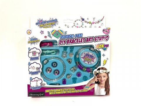 neuveden: Sada na tvorbu náramků Art Studio 6 ks