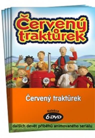 neuveden: Červený traktůrek 1 - 6 / kolekce 6 DVD neuveden: Červený traktůrek 1 - 6 / kolekce 6 DVD