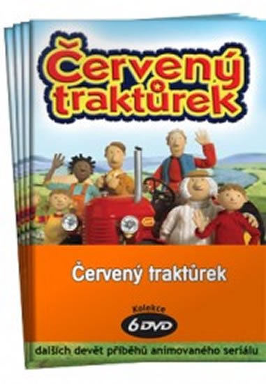 neuveden: Červený traktůrek 1 - 6 / kolekce 6 DVD