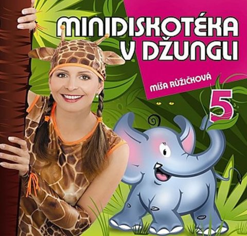 neuveden: CD Zpíváme a tančíme s Míšou 5 - Minidiskotéka v džungli