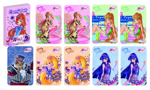 neuveden: Černý Petr - Winx Club fashion neuveden: Černý Petr - Winx Club fashion