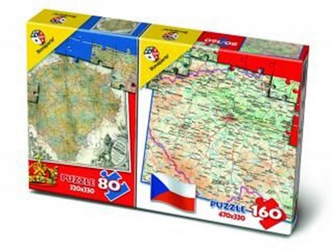 neuveden: Puzzle Mix 80/160 - Mapa