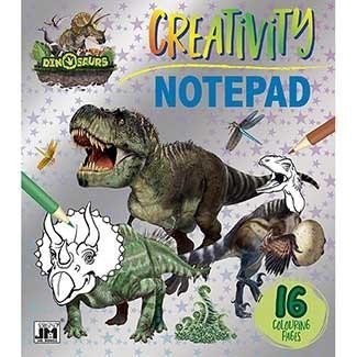 neuveden: Dinosauři - Blok k vybarvení