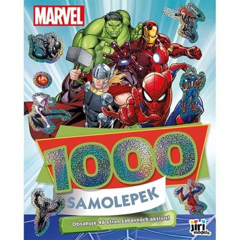 neuveden: 1000 samolepek s aktivitami Marvel