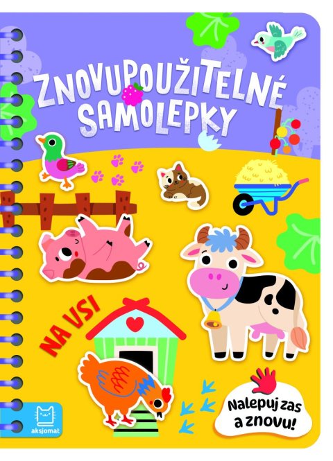 : Znovupoužitelné samolepky Na vsi