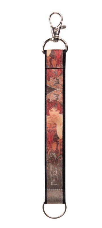 neuveden: Klíčenka Alfons Mucha - Smaragd