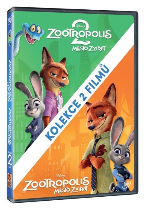 -: Zootropolis: Město zvířat kolekce 1.+2. kolekce 2DVD