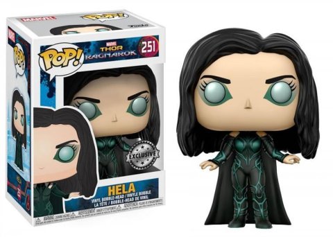 neuveden: Funko POP Bobble Marvel Thor Ragnarok Hela Unmasked (Exc) (CC)