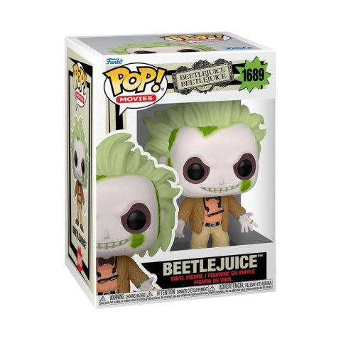 neuveden: Funko POP Movies: Beetlejuice 2 - Beetlejuice with Chase neuveden: Funko POP Movies: Beetlejuice 2 - Beetlejuice with Chase
