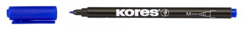 neuveden: Kores K-MARKER Permanentní popisovač, tenký hrot M, modrý neuveden: Kores K-MARKER Permanentní popisovač, tenký hrot M, modrý