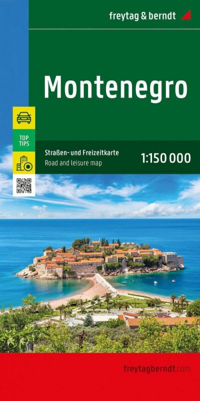 neuveden: Černá Hora 1:150 000 / automapa + mapa pro volný čas