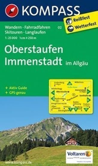 neuveden: Oberstaufen - Immenstadt 02 NKOM 1:25T