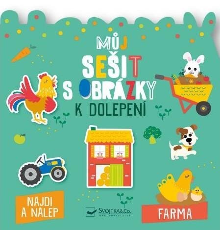 neuveden: Můj sešit s obrázky k dolepení Farma