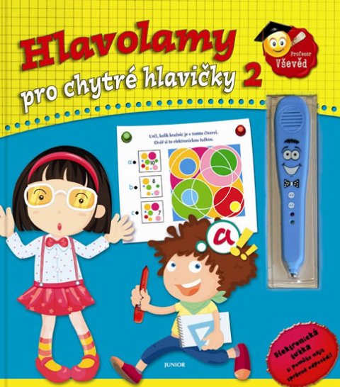 neuveden: Hlavolamy pro chytré hlavičky 2 + elektronická tužka neuveden: Hlavolamy pro chytré hlavičky 2 + elektronická tužka