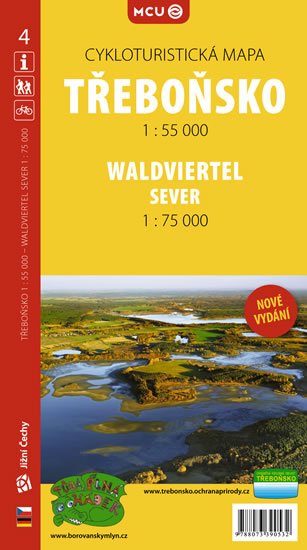 neuveden: Třeboňsko - cykloturistická mapa č. 4 /1:55 000 neuveden: Třeboňsko - cykloturistická mapa č. 4 /1:55 000