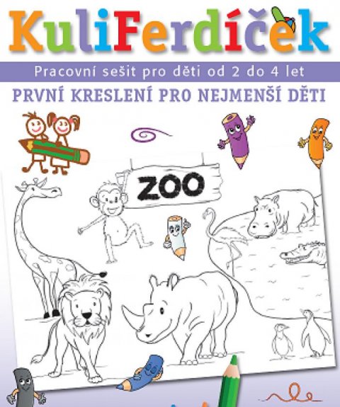 Andršová Stanislava: KuliFerdíček První kreslení pro nejmenší děti - Pracovní sešit pro nejmenší Andršová Stanislava: KuliFerdíček První kreslení pro nejmenší děti - Pracovní sešit pro nejmenší