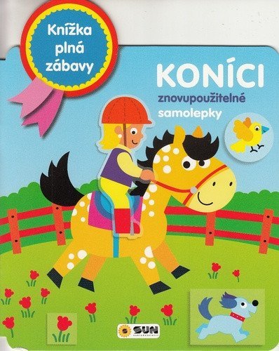 neuveden: Knížka plná zábavy Koníci - znovu použitelné samolepky