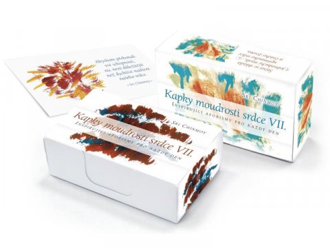 Chinmoy Sri: Kapky moudrosti srdce VII. - karty/Inspirující aforismy pro každý den Chinmoy Sri: Kapky moudrosti srdce VII. - karty/Inspirující aforismy pro každý den