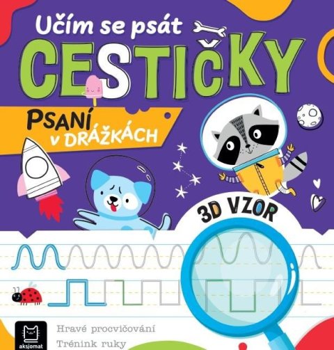 Bator Agnieszka: Učím se psát cestičky - Psaní v drážkách