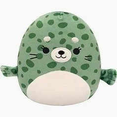 -: Squishmallows Zelený tuleň - Chutney 20 cm