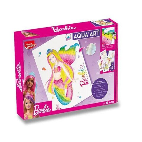 neuveden: Maped Kreativní sada Barbie Aqua Art