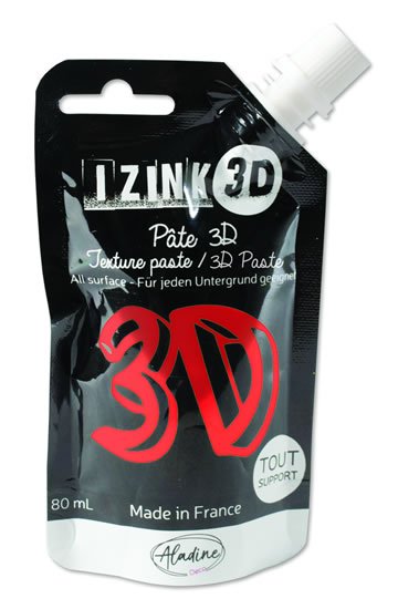 neuveden: Reliéfní pasta 3D IZINK - tomato, červená, 80 ml neuveden: Reliéfní pasta 3D IZINK - tomato, červená, 80 ml