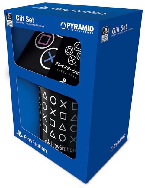 neuveden: Dárkový set Playstation obsahuje hrnek/klíčenku/tácek