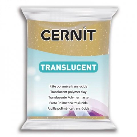 neuveden: CERNIT TRANSLUCENT 56g zlatá glitter