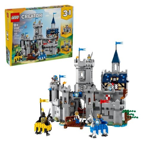 neuveden: LEGO® Creator 3v1 31168 Středověký hrad a rytíři na koních