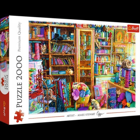 neuveden: Trefl Puzzle Kočičí ráj / 2000 dílků