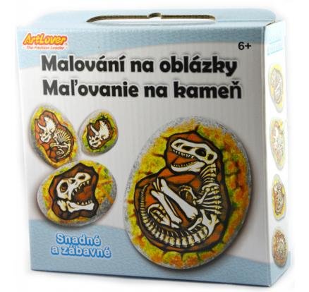 neuveden: ArtLover Sada Malování na oblázky - dino kostra