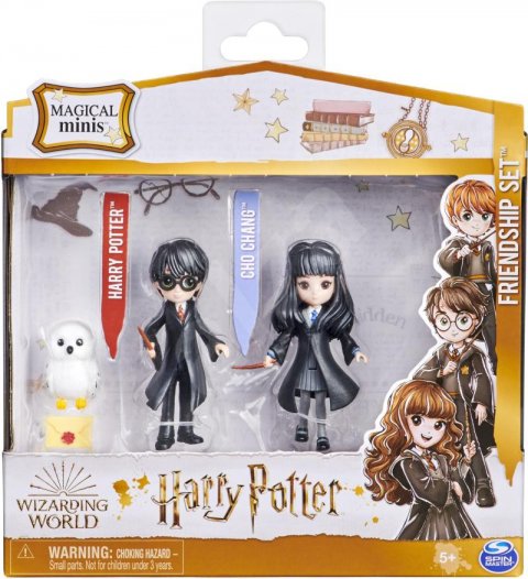 neuveden: Harry Potter Sada figurek Harry, Cho a Hedvika