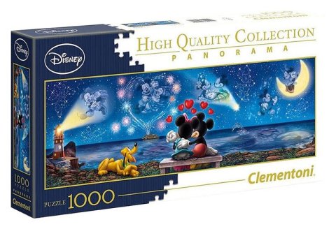 -: Panoramatické puzzle Mickey & Minnie 1000 dílků