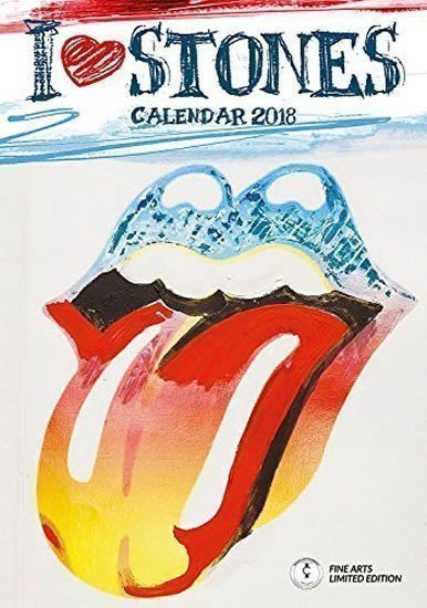neuveden: Kalendář 2018 - ROLLING STONES