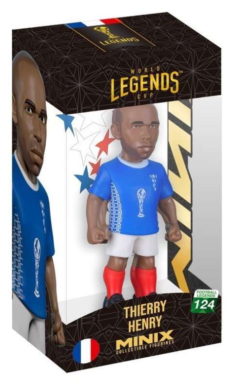 : MINIX Football Legends: World Cup Legends France - Thierry Henry #124