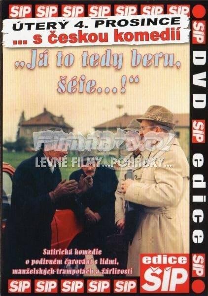 neuveden: Já to tedy beru, šéfe - DVD pošeta
