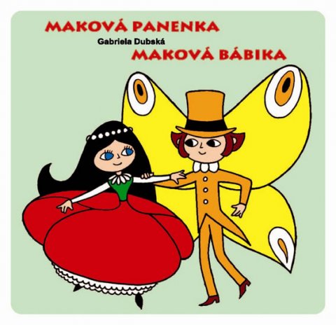 Dubská Gabriela: Maková panenka - Omalovánky pro nejmenší