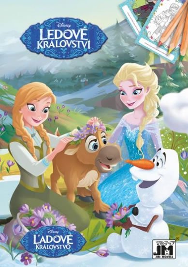 neuveden: Ledové království - Omalovánky A5+