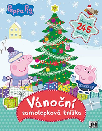 neuveden: Vánoce s Peppou - Samolepková knížka neuveden: Vánoce s Peppou - Samolepková knížka