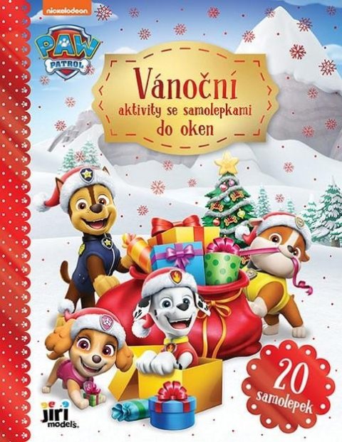 neuveden: Tlapková patrola - Vánoční aktivity se samolepkami do oken
