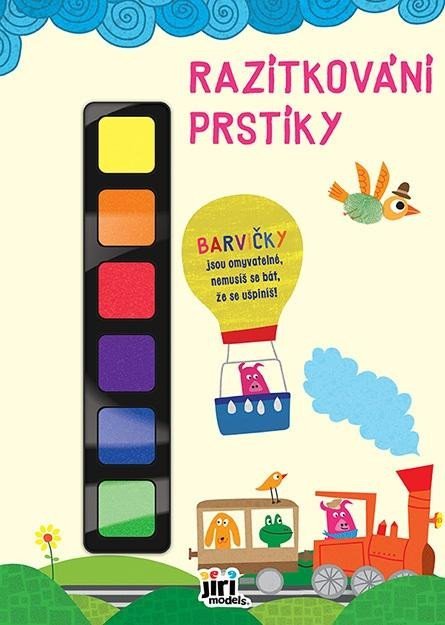 neuveden: Vláček - Razítkování prstíky