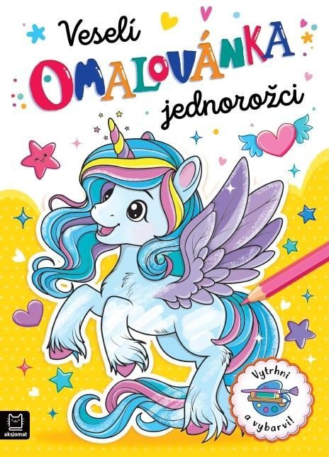 neuveden: Omalovánka Veselí jednorožci
