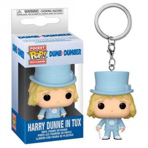 neuveden: Funko POP přívěsek: Dumb Dumber - Harry In Tux (klíčenka Blbý a blbější)