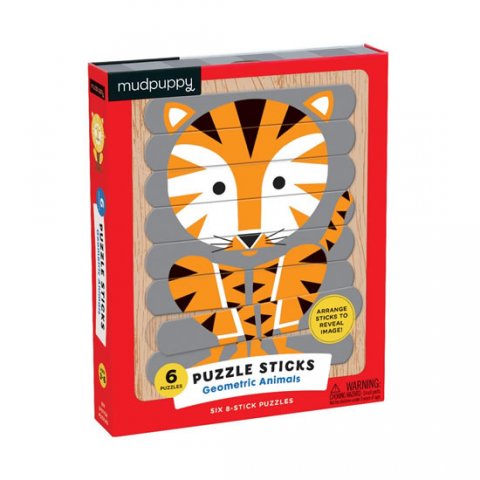neuveden: Puzzle Sticks: Geometric Animals/Skládačka: Zvířata (24 dílků) neuveden: Puzzle Sticks: Geometric Animals/Skládačka: Zvířata (24 dílků)