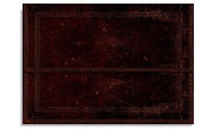 neuveden: Desky na dokumenty Paperblanks - Old Leather Black Moroccan Bold A4