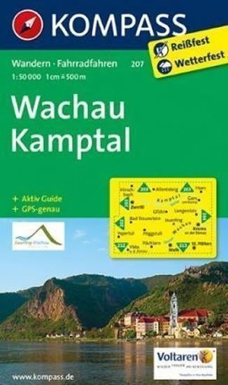 neuveden: Wachau - Kamptal 207 NKOM 1:50T