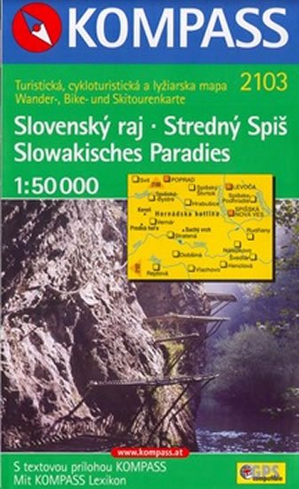 neuveden: Slovenský ráj 2103 NKOM 1:50T neuveden: Slovenský ráj 2103 NKOM 1:50T